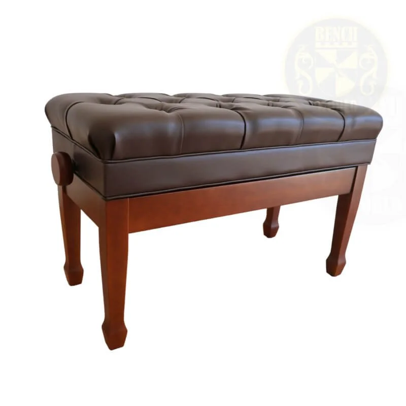 Maestro Adjustable Piano Bench Satin Walnut