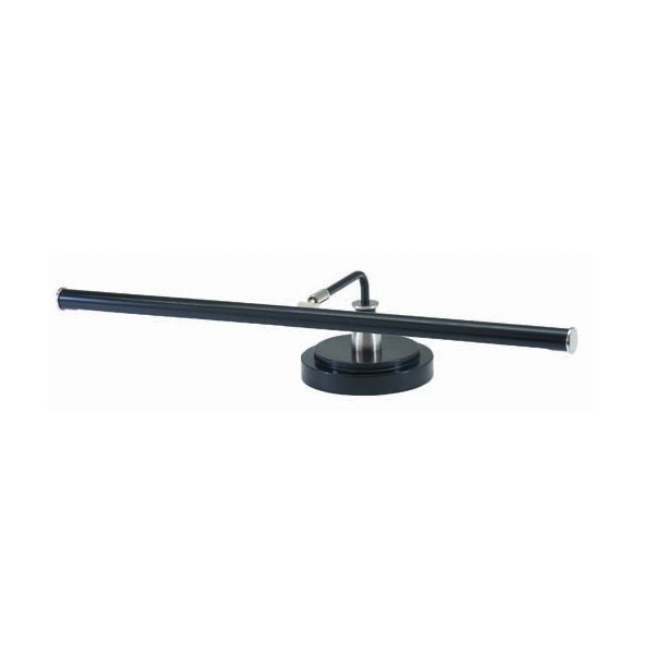 LED Piano/Desk Lamp — Black & Satin Nickel